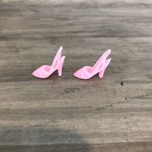 Pair Of Pink Barbie Heels